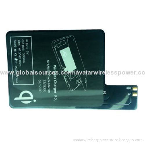 Qi Wireless charger receiver card for Samsung Galaxy S4